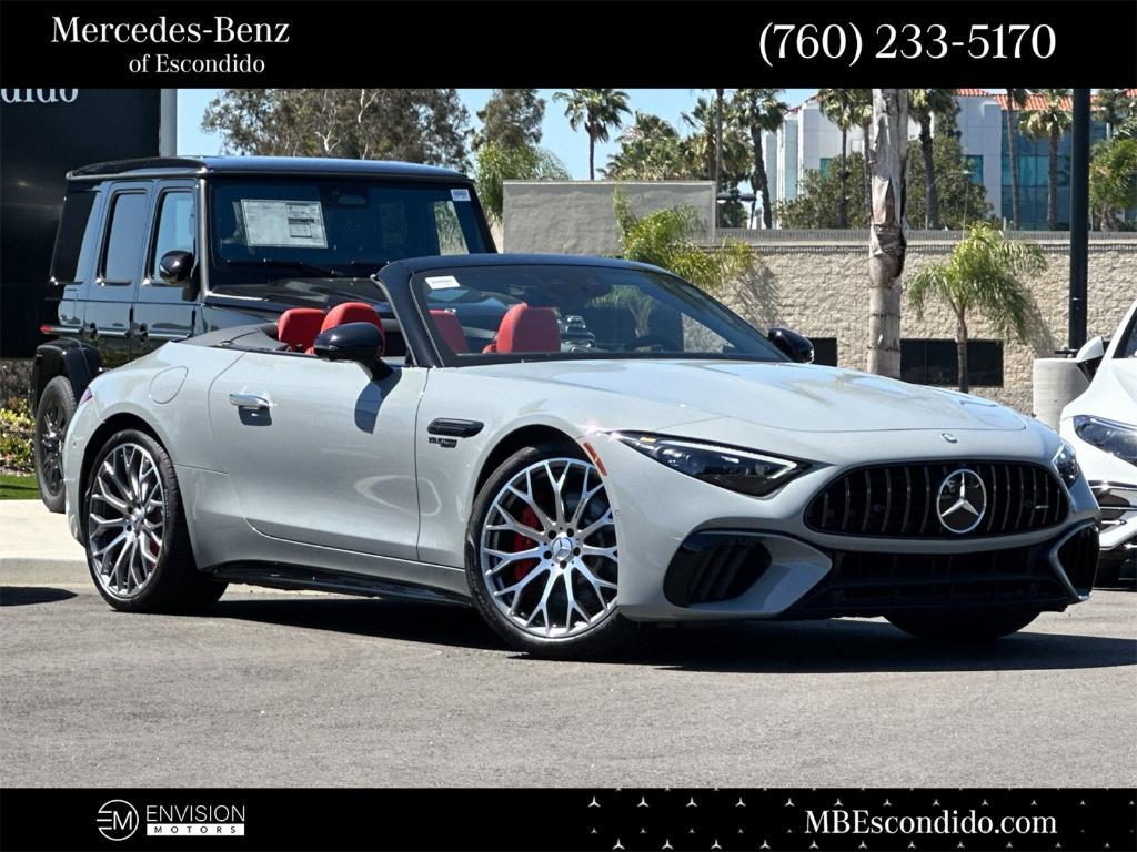 used 2024 Mercedes-Benz AMG SL 55 car, priced at $129,635