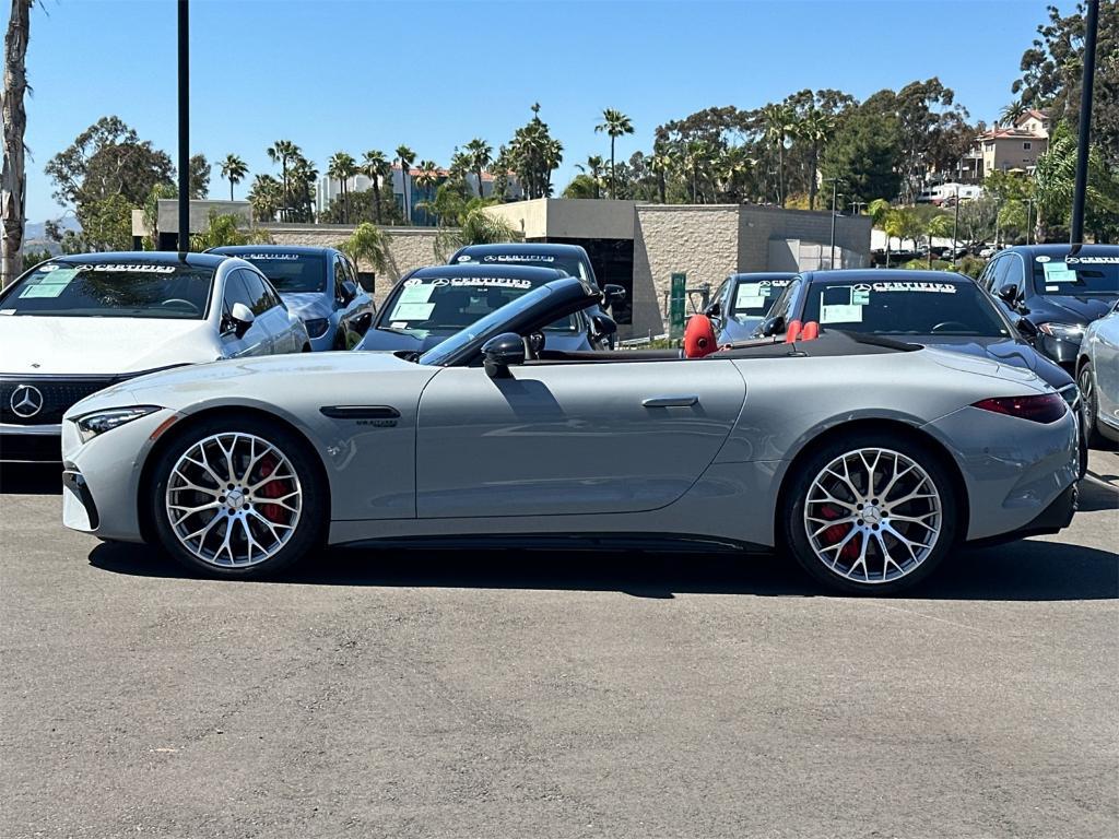 used 2024 Mercedes-Benz AMG SL 55 car, priced at $129,635