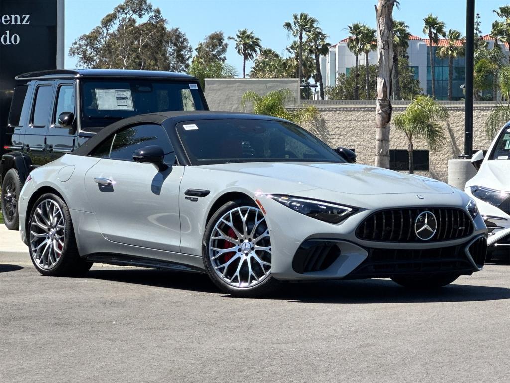 used 2024 Mercedes-Benz AMG SL 55 car, priced at $129,635