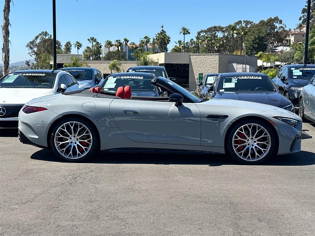 used 2024 Mercedes-Benz AMG SL 55 car, priced at $129,635