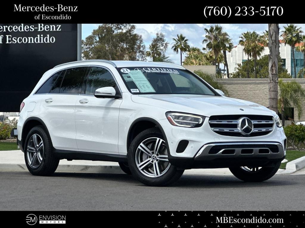 used 2021 Mercedes-Benz GLC 300 car, priced at $24,597
