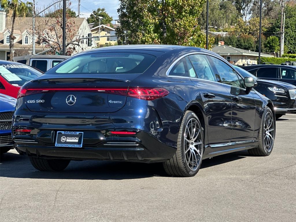used 2023 Mercedes-Benz EQS 580 car, priced at $58,997
