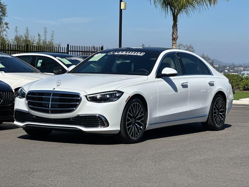 used 2024 Mercedes-Benz S-Class car, priced at $104,995