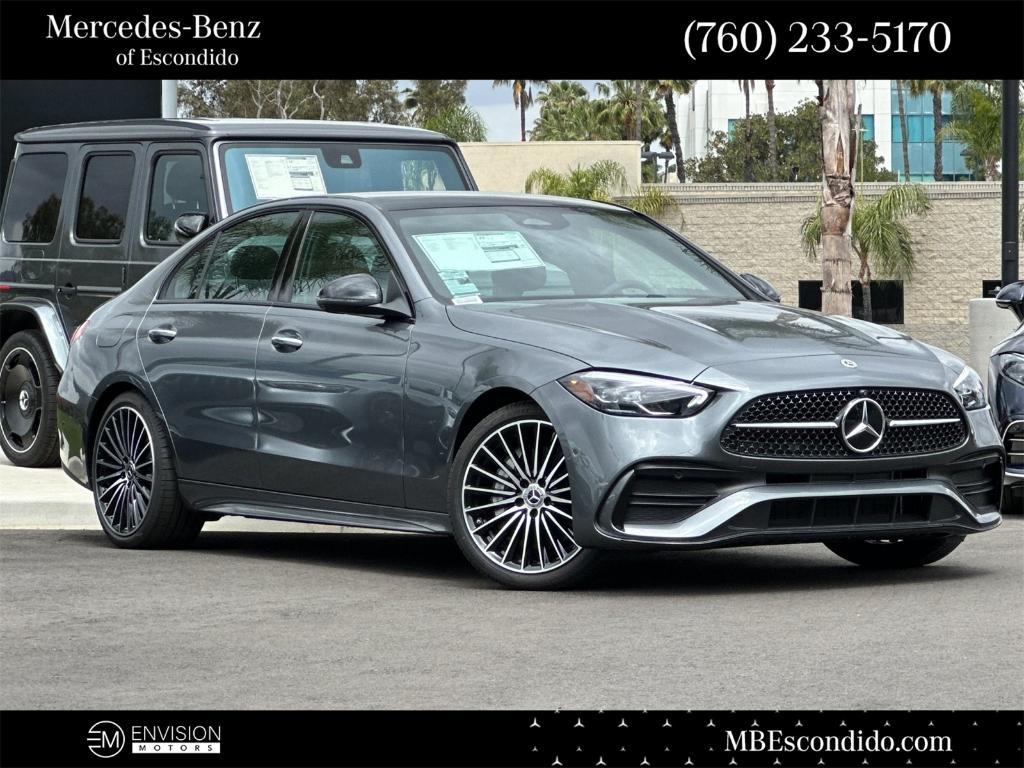 new 2025 Mercedes-Benz C-Class car, priced at $58,445