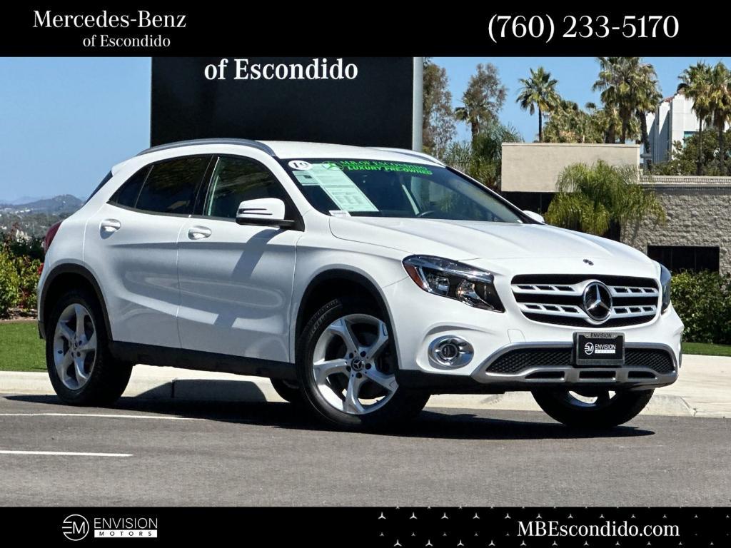 used 2019 Mercedes-Benz GLA 250 car, priced at $17,997