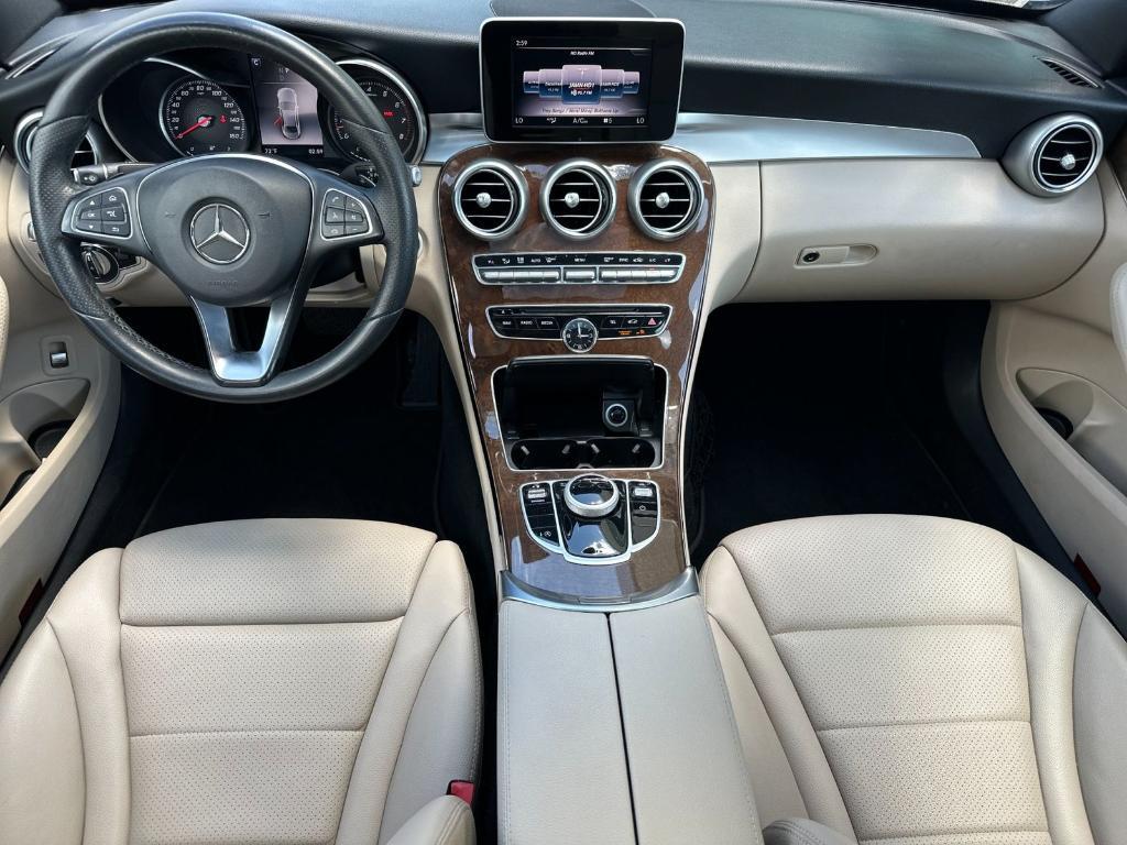 used 2018 Mercedes-Benz C-Class car, priced at $12,597