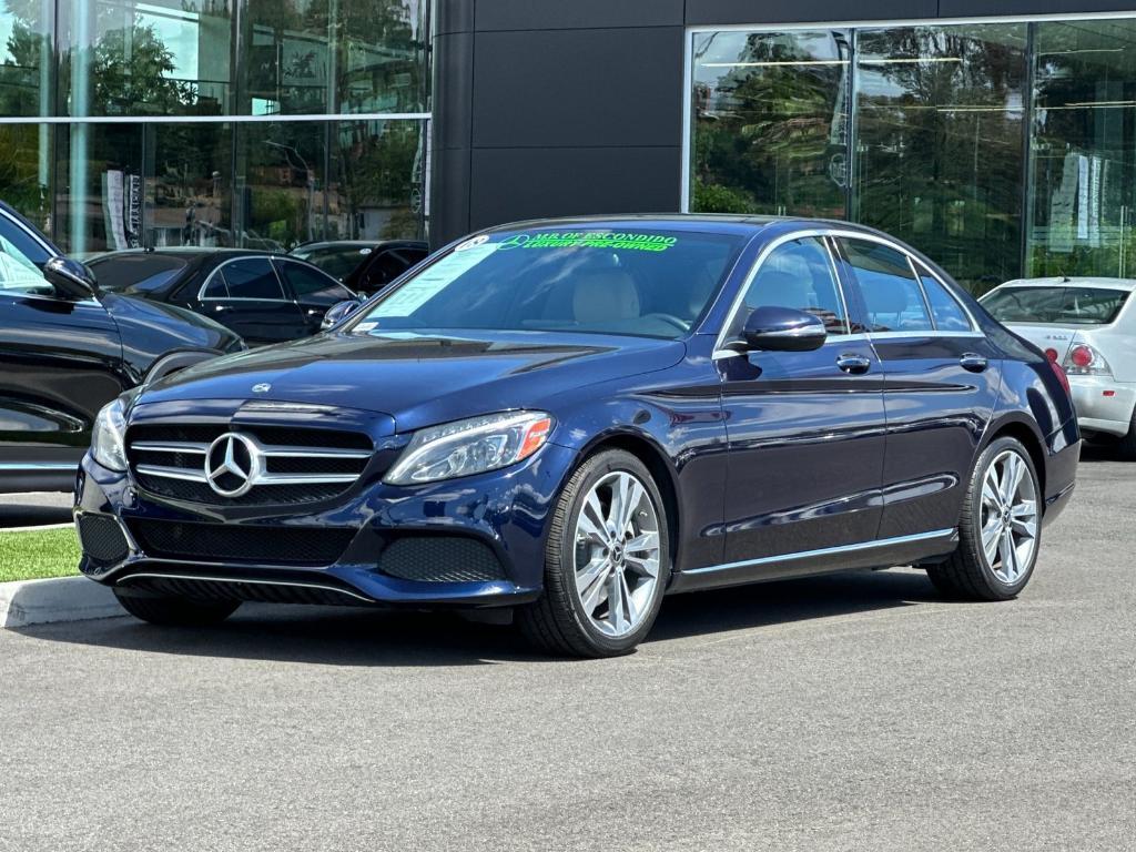 used 2018 Mercedes-Benz C-Class car, priced at $12,597