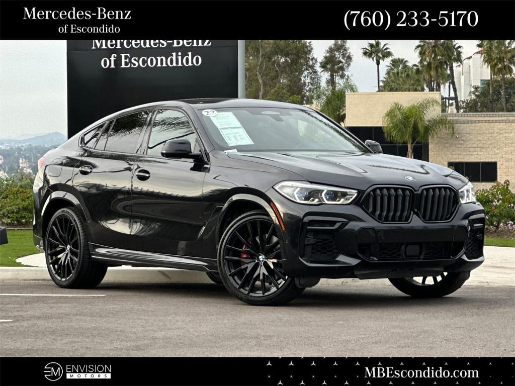 used 2022 BMW X6 car, priced at $44,997