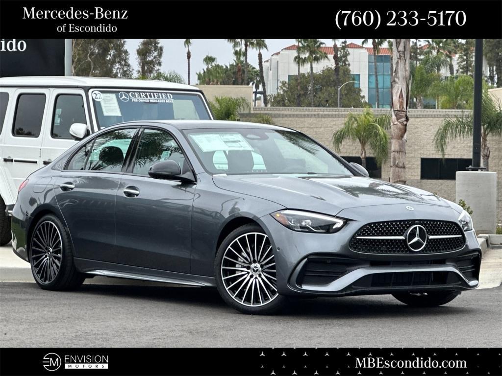 new 2025 Mercedes-Benz C-Class car, priced at $60,655