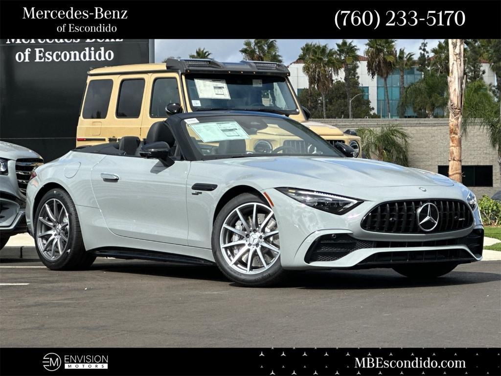 new 2025 Mercedes-Benz AMG SL 43 car, priced at $118,330