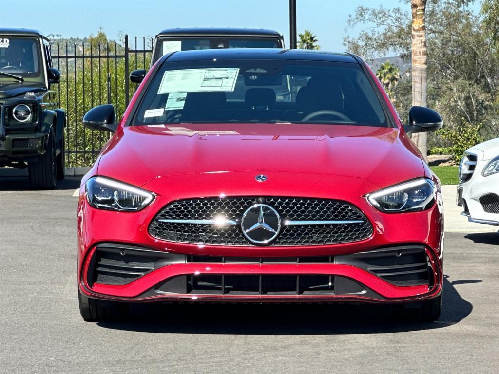 new 2025 Mercedes-Benz C-Class car, priced at $61,305