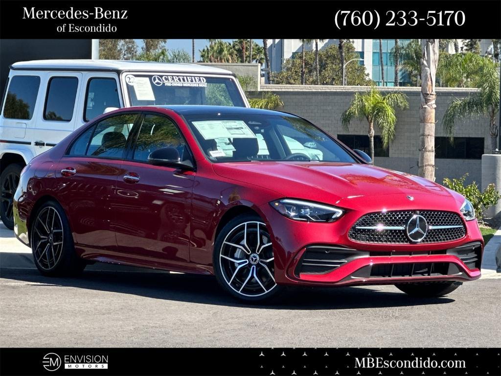 new 2025 Mercedes-Benz C-Class car, priced at $61,305