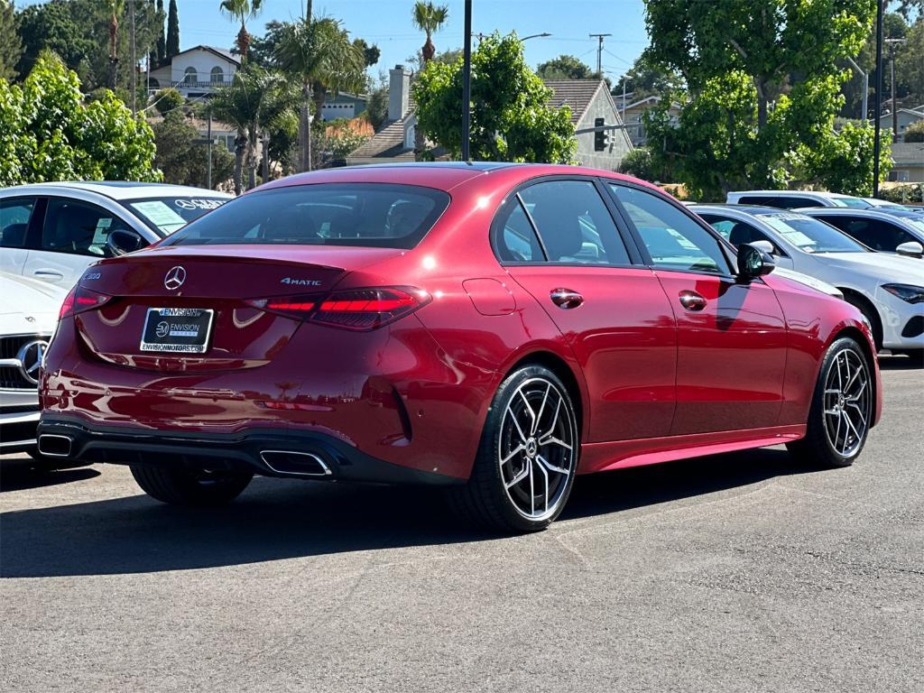 new 2025 Mercedes-Benz C-Class car, priced at $61,305