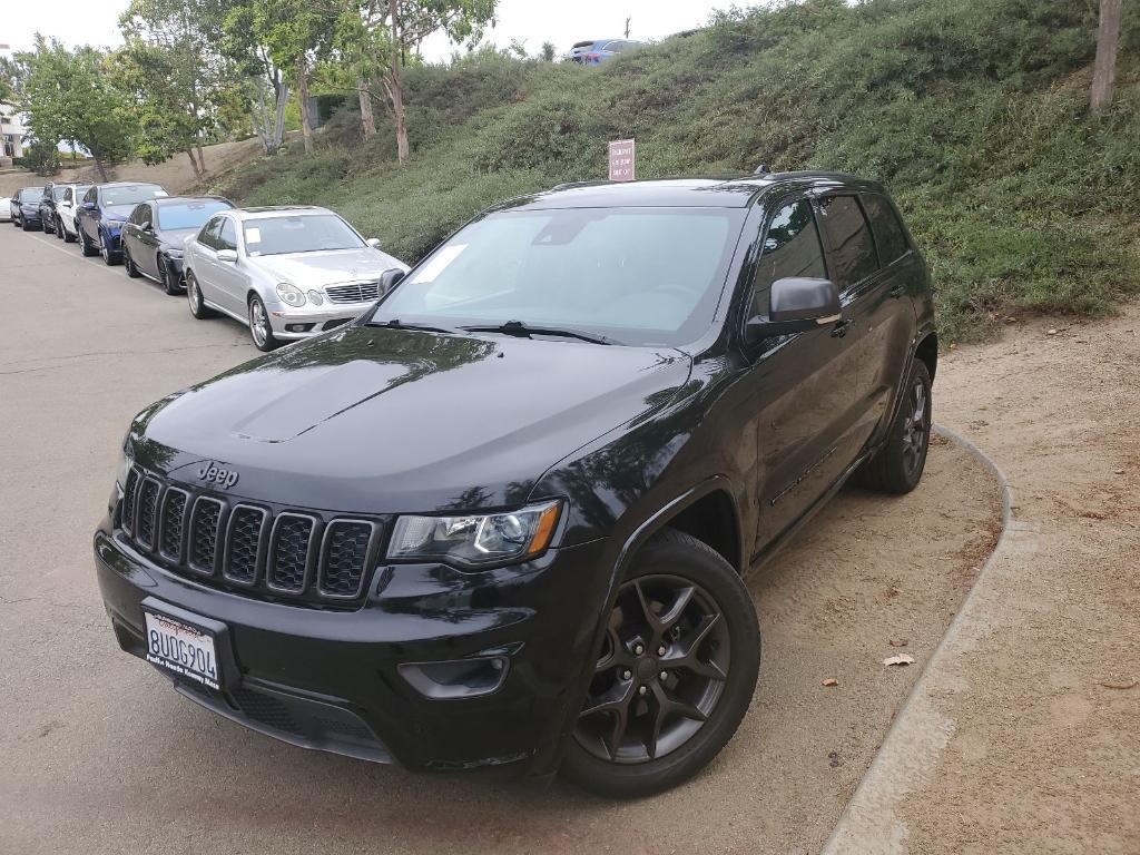 used 2021 Jeep Grand Cherokee car, priced at $15,697