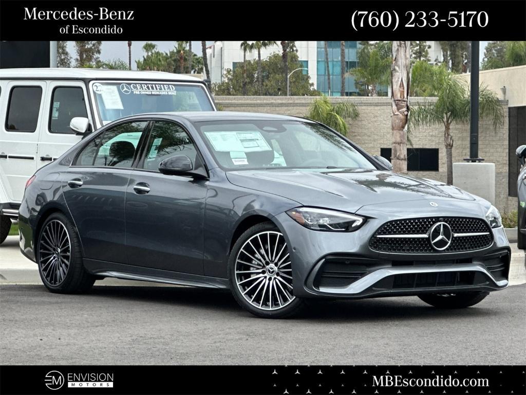 new 2025 Mercedes-Benz C-Class car, priced at $60,655