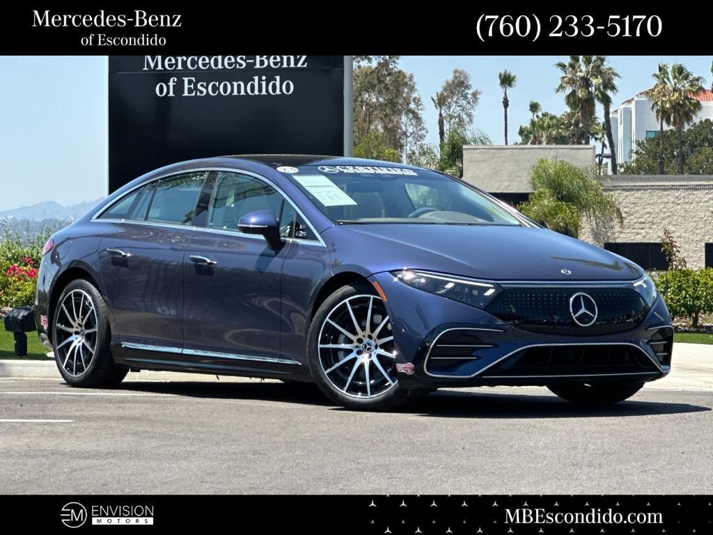 used 2023 Mercedes-Benz EQS 580 car, priced at $51,897