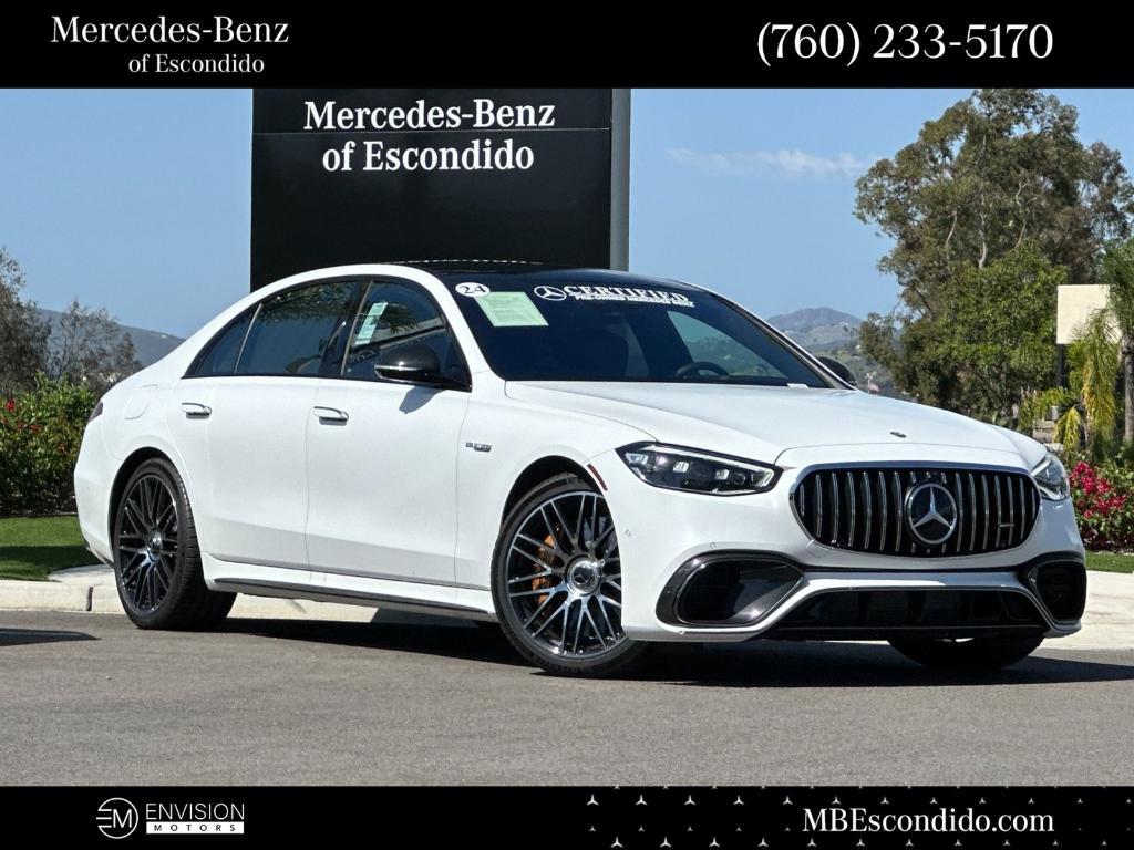 used 2024 Mercedes-Benz AMG S 63 E car, priced at $169,995