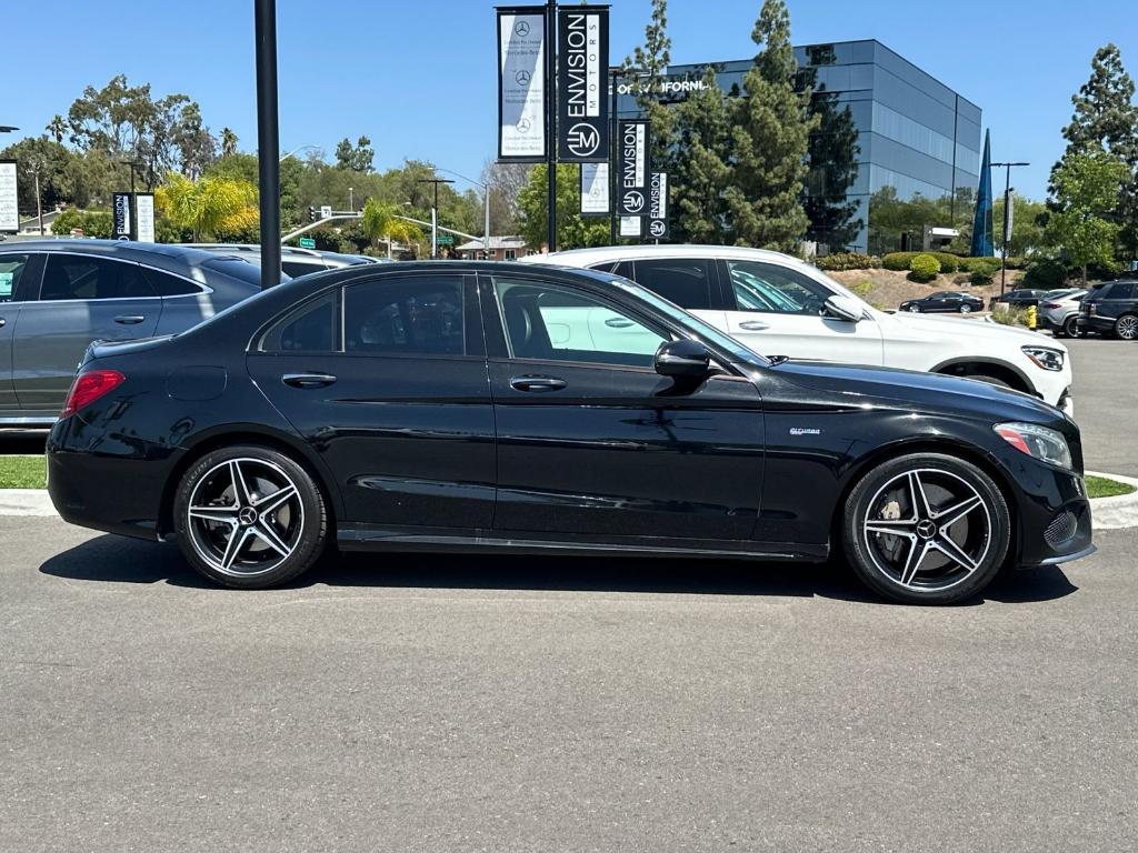 used 2017 Mercedes-Benz AMG C 43 car, priced at $16,697