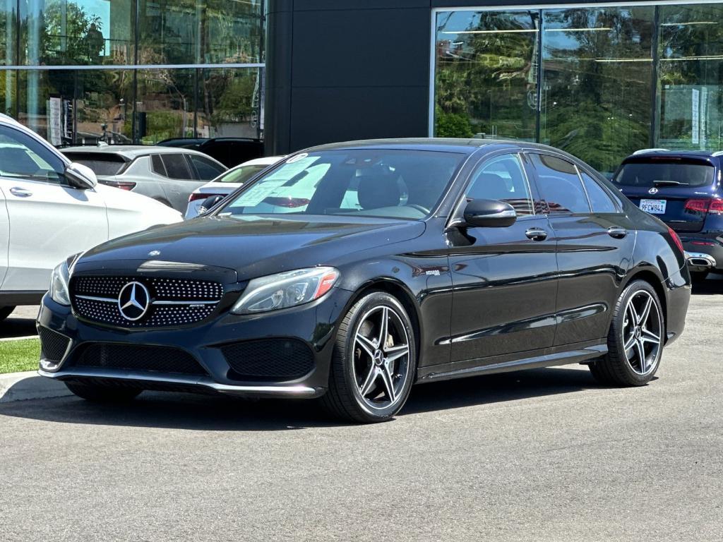 used 2017 Mercedes-Benz AMG C 43 car, priced at $16,697