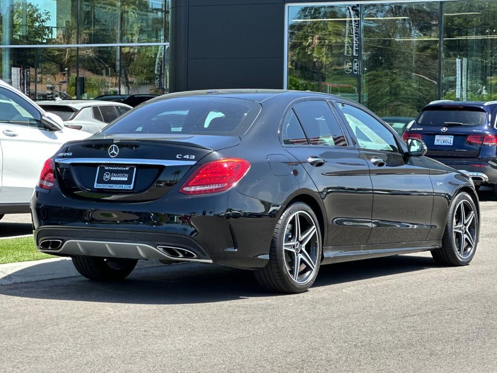 used 2017 Mercedes-Benz AMG C 43 car, priced at $16,697