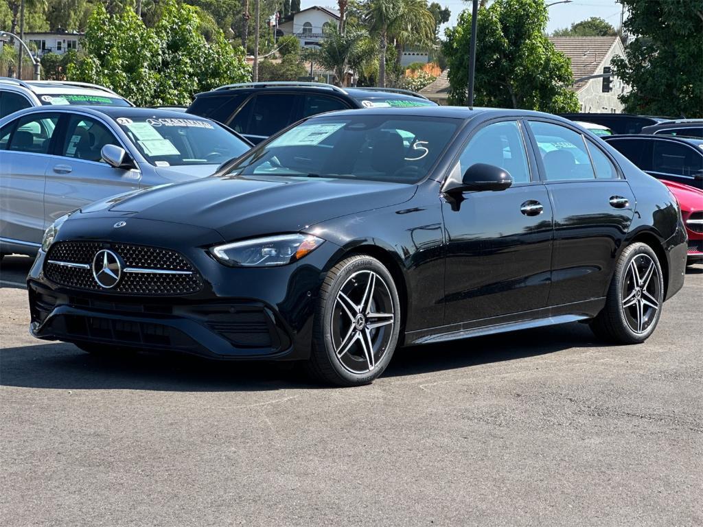 new 2025 Mercedes-Benz C-Class car, priced at $55,935
