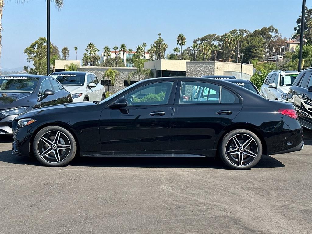 new 2025 Mercedes-Benz C-Class car, priced at $55,935