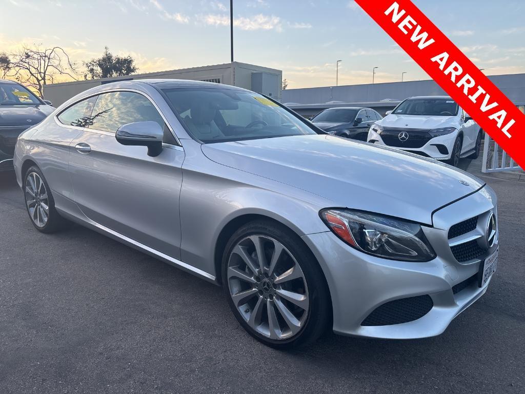 used 2018 Mercedes-Benz C-Class car, priced at $21,997