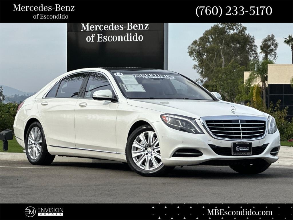 used 2014 Mercedes-Benz S-Class car, priced at $18,597
