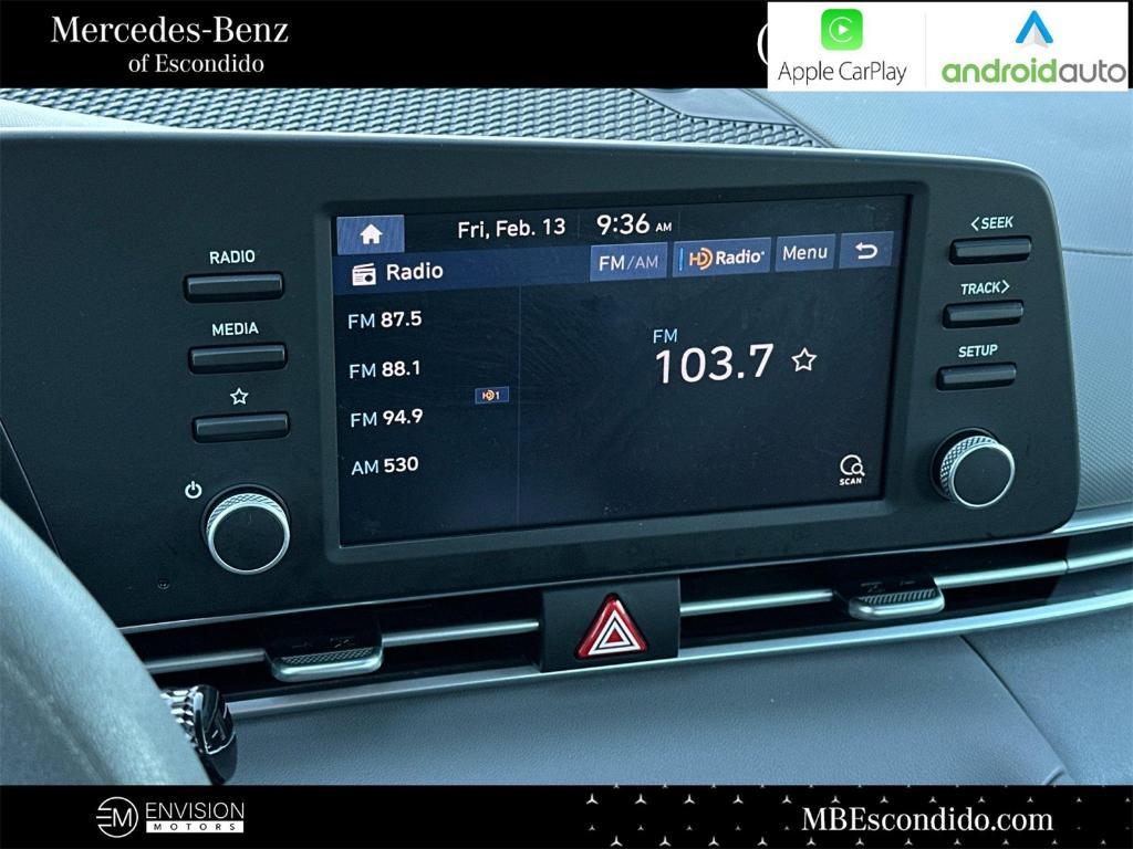 used 2021 Hyundai Elantra car, priced at $16,697