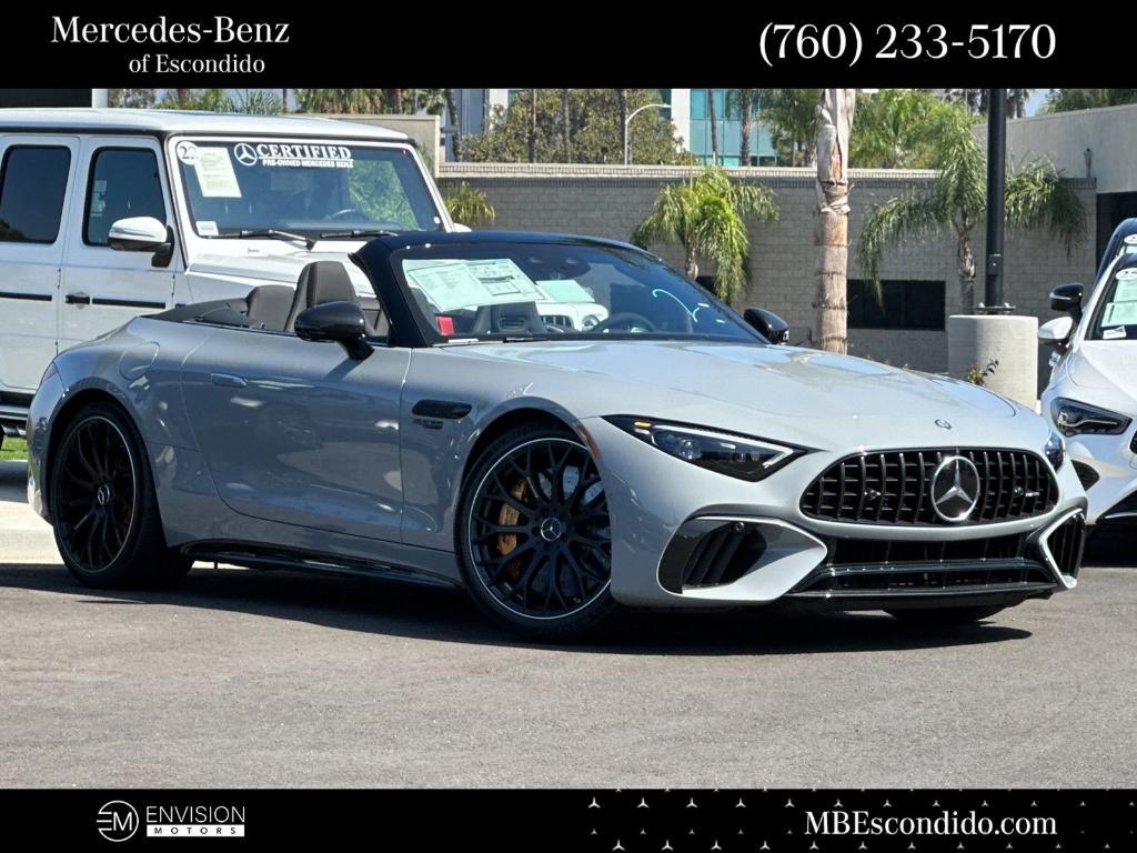 new 2025 Mercedes-Benz AMG SL 63 car, priced at $229,195