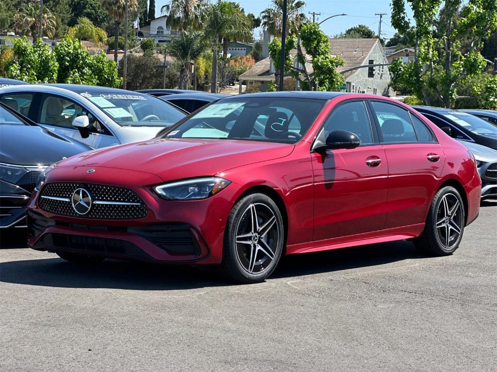 new 2025 Mercedes-Benz C-Class car, priced at $57,905