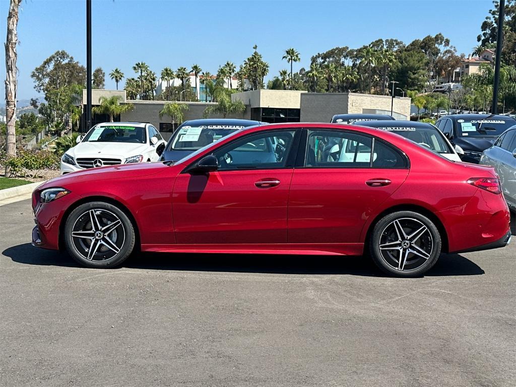 new 2025 Mercedes-Benz C-Class car, priced at $57,905