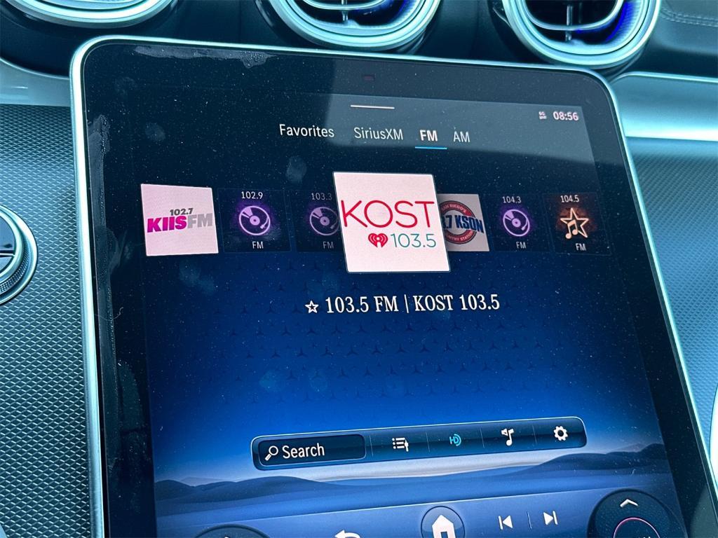 new 2025 Mercedes-Benz C-Class car, priced at $57,495