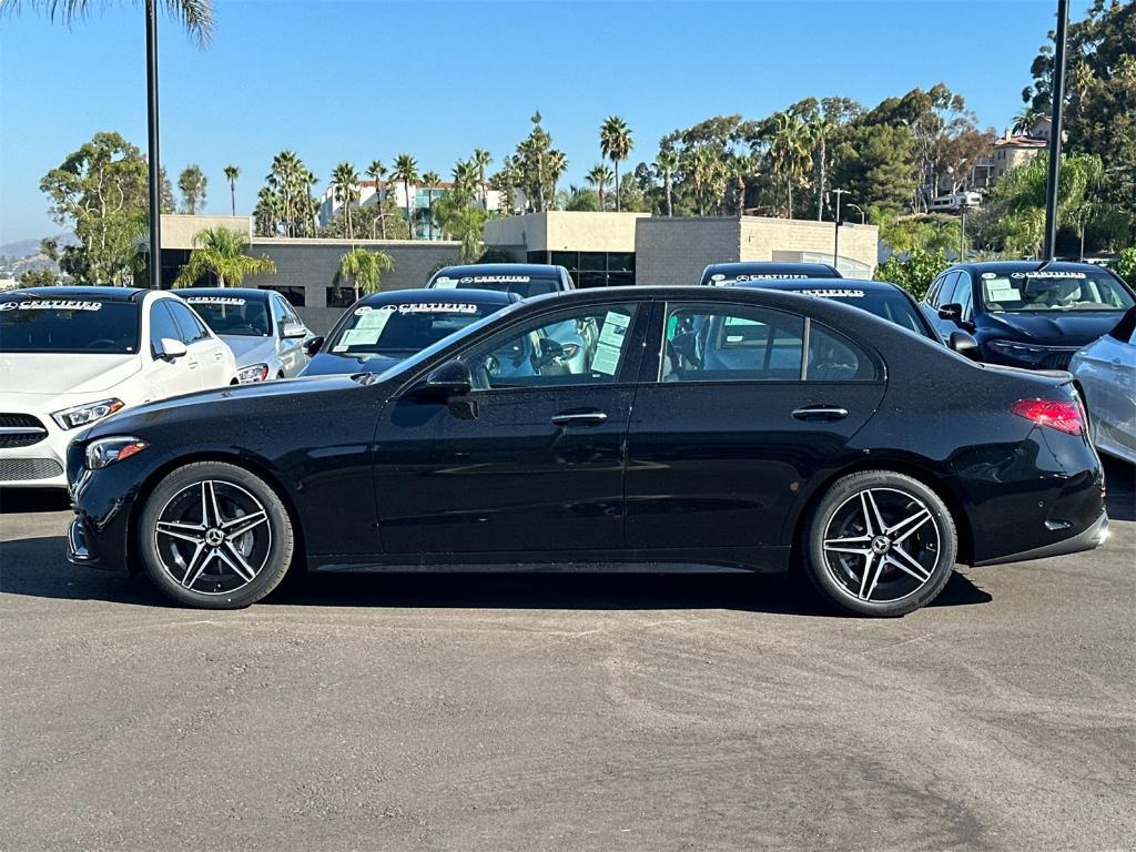 new 2025 Mercedes-Benz C-Class car, priced at $57,495