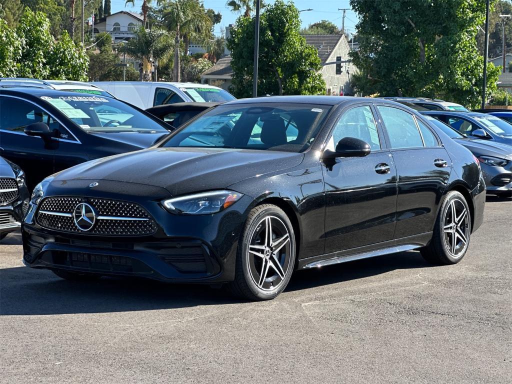 new 2025 Mercedes-Benz C-Class car, priced at $57,495