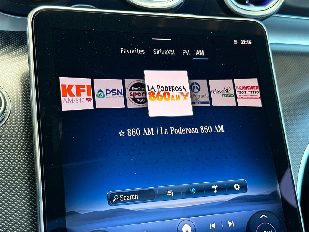 new 2025 Mercedes-Benz C-Class car, priced at $59,875