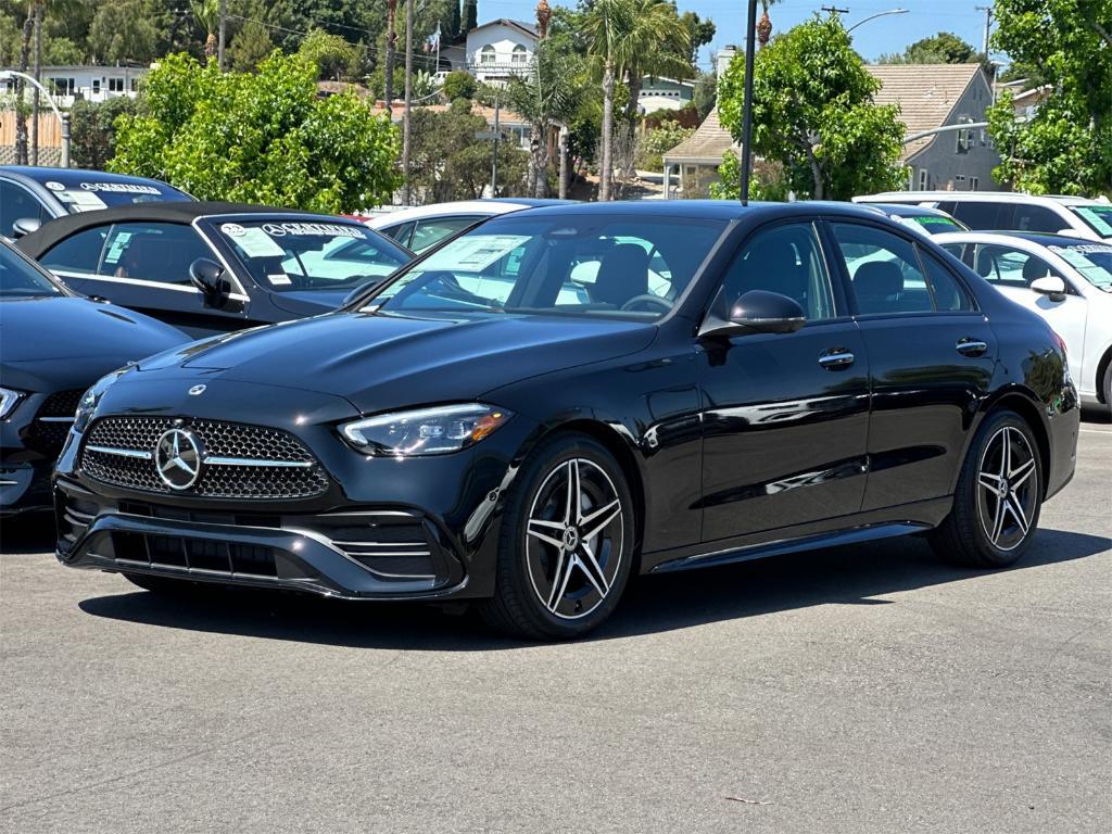new 2025 Mercedes-Benz C-Class car, priced at $59,875