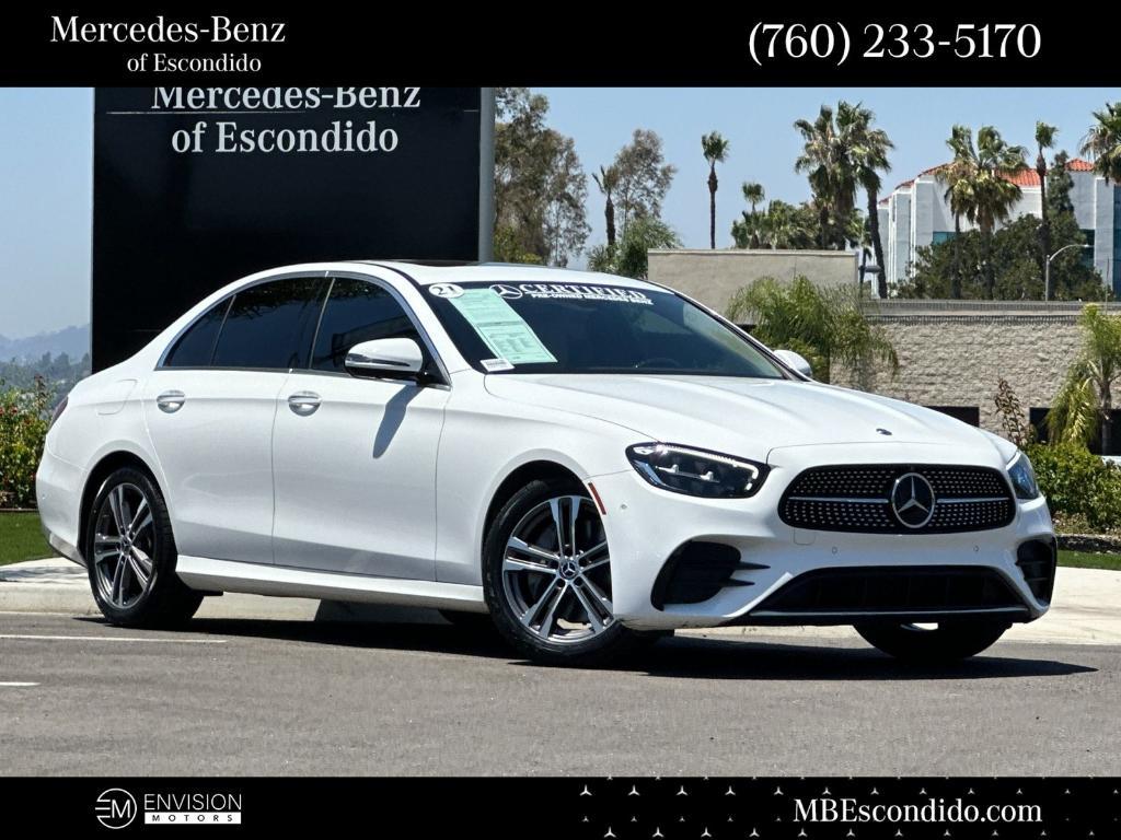 used 2021 Mercedes-Benz E-Class car, priced at $32,797