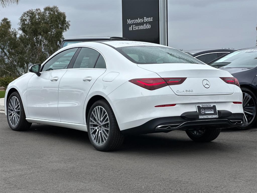 new 2025 Mercedes-Benz CLA 250 car, priced at $43,500