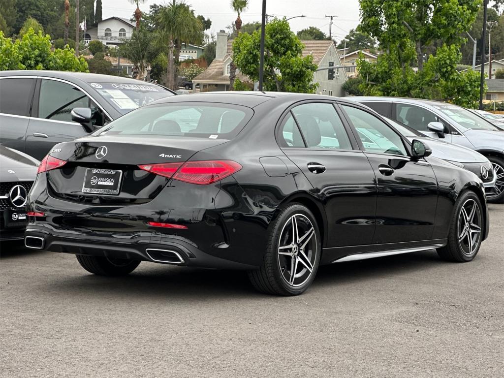 new 2025 Mercedes-Benz C-Class car, priced at $59,875