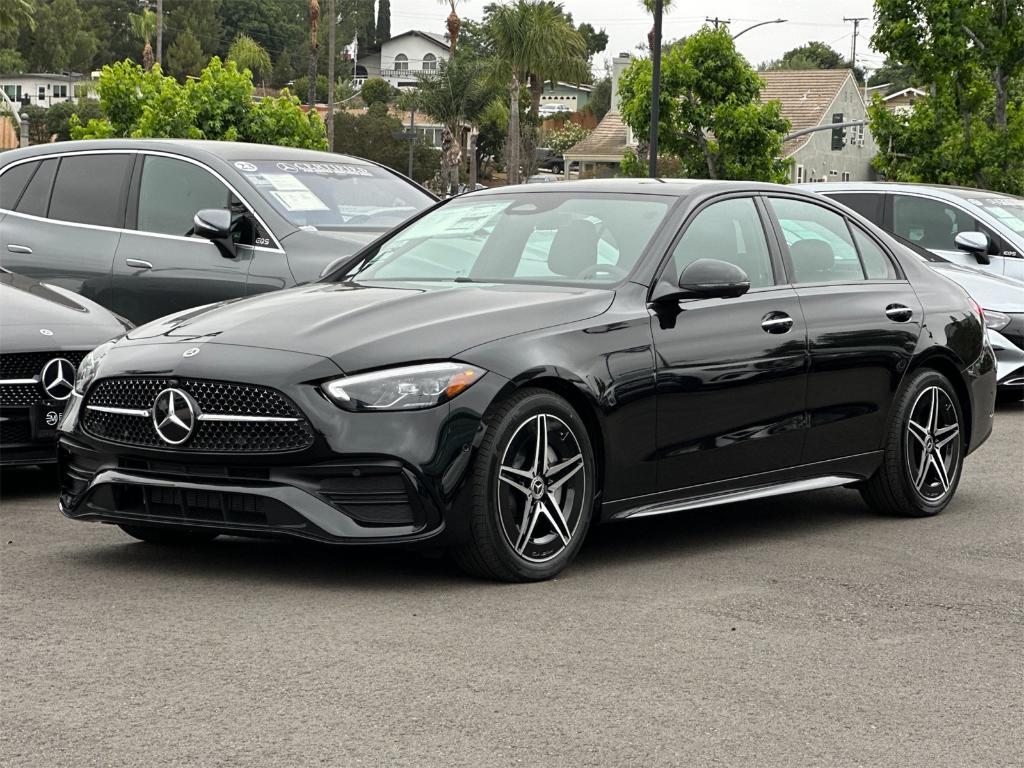 new 2025 Mercedes-Benz C-Class car, priced at $59,875