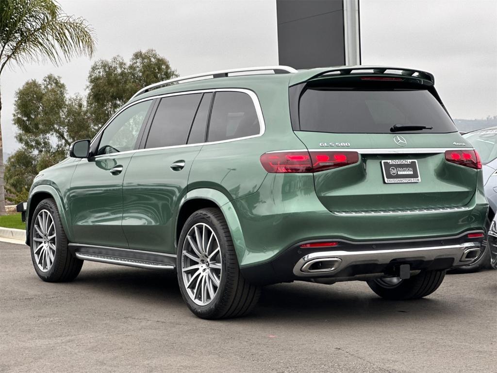 new 2025 Mercedes-Benz GLS 580 car, priced at $129,410