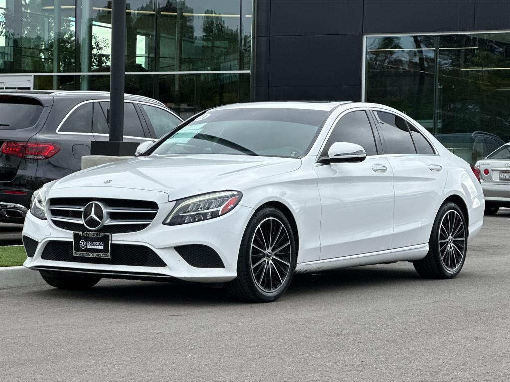 used 2021 Mercedes-Benz C-Class car, priced at $25,997