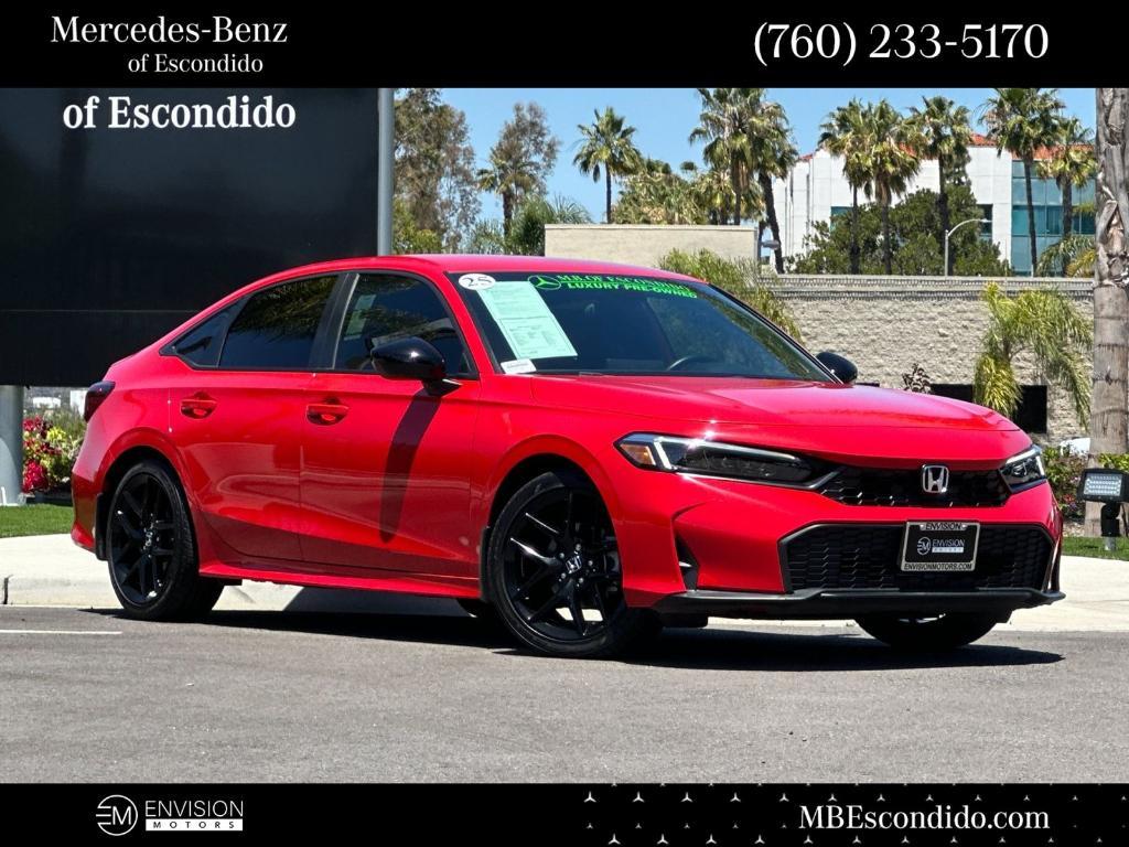 used 2025 Honda Civic car, priced at $27,297
