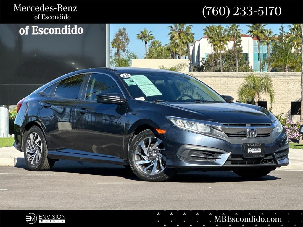 used 2018 Honda Civic car, priced at $16,997