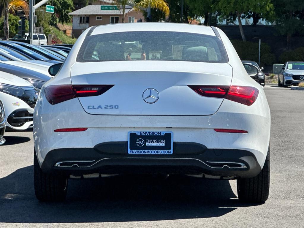 new 2025 Mercedes-Benz CLA 250 car, priced at $43,500