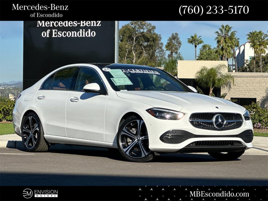 used 2025 Mercedes-Benz C-Class car, priced at $45,997