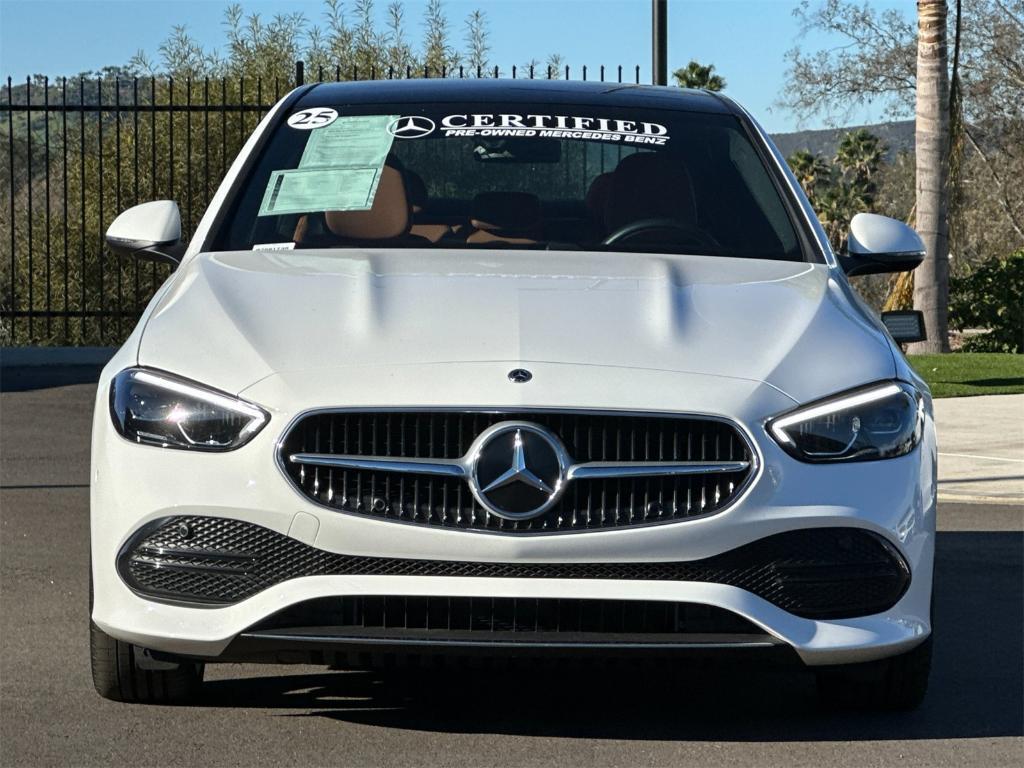 used 2025 Mercedes-Benz C-Class car, priced at $45,997
