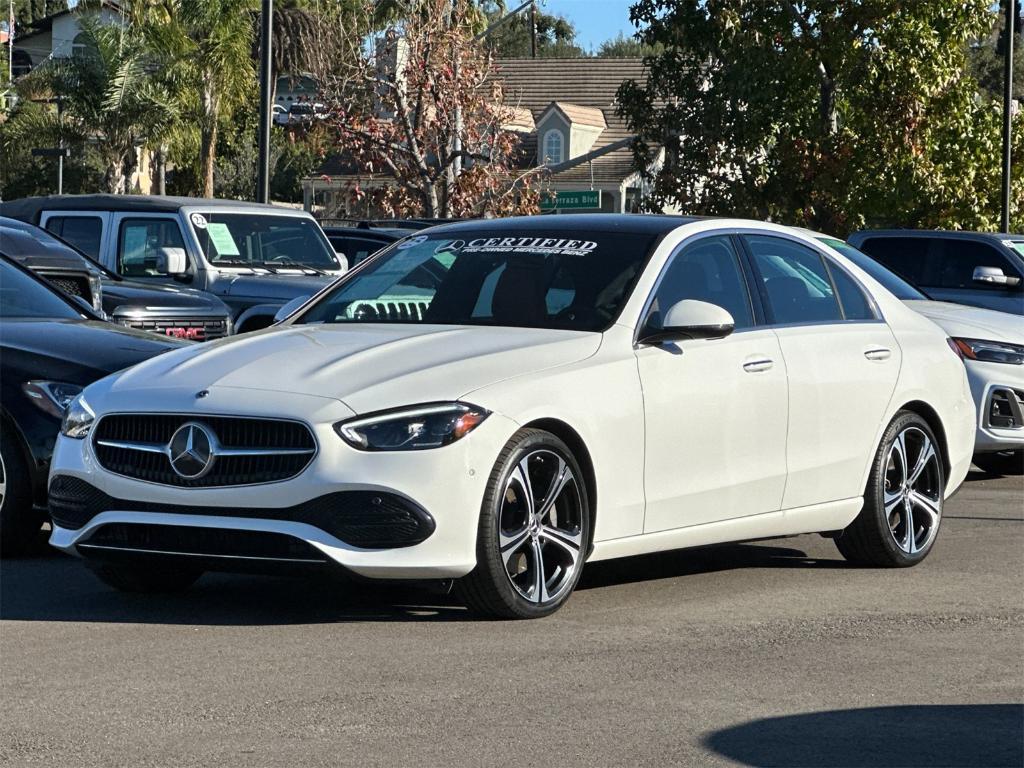 used 2025 Mercedes-Benz C-Class car, priced at $45,997