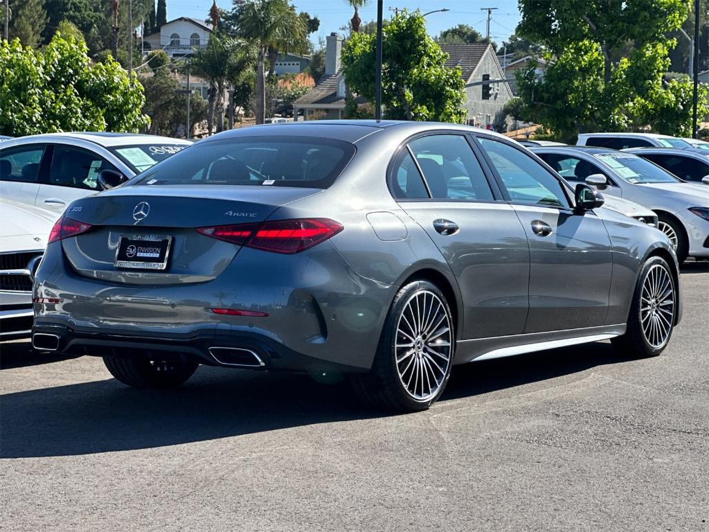 new 2025 Mercedes-Benz C-Class car, priced at $60,655